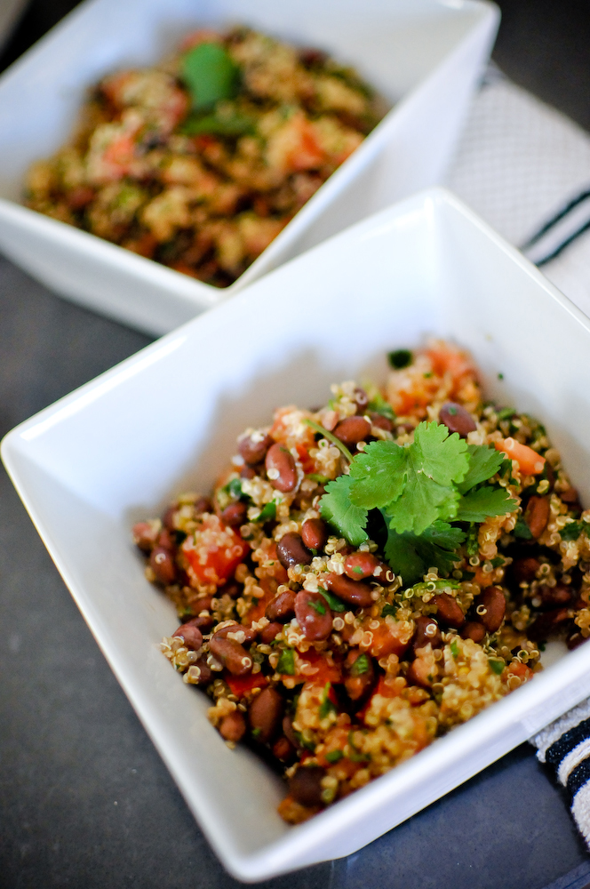 Black Bean & Tomato Quinoa