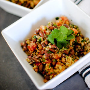 Black Bean & Tomato Quinoa