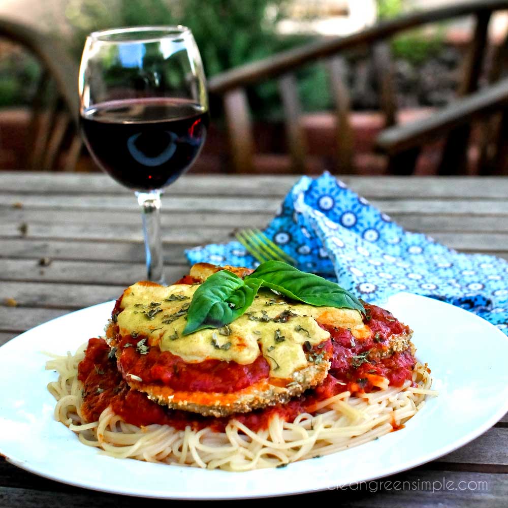 Vegan Eggplant Parmesan