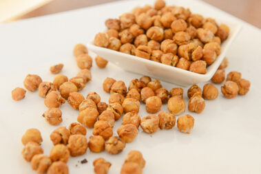 Oil-Free Crispy Dry-Roasted Chickpeas