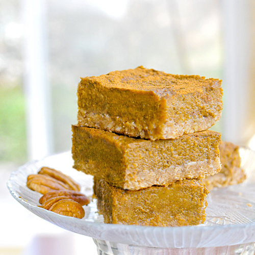 Oatmeal Pumpkin Bars Clean Green Simple