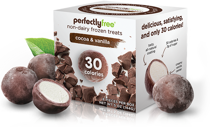 PerfectlyFree não lácteos congelados trata