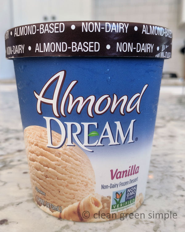 Glace Végétalienne aux Amandes Dream