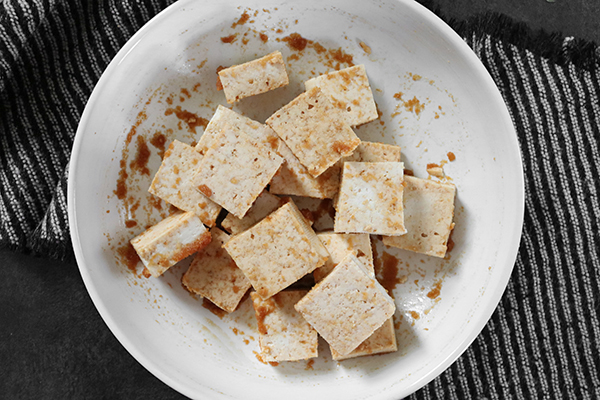 tofu in marinade