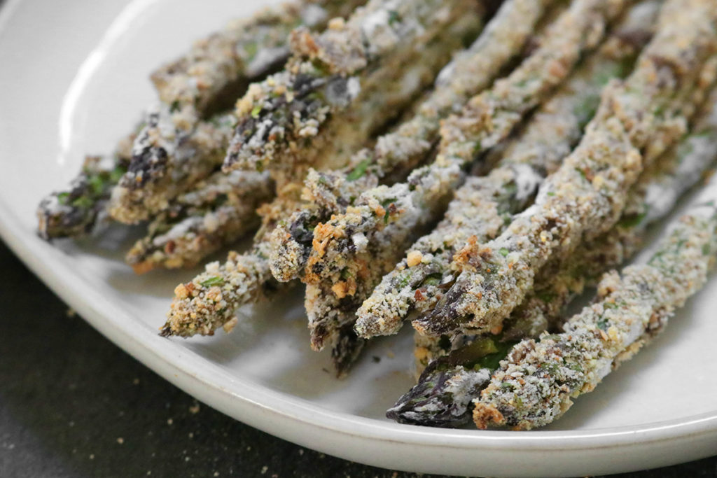 baked asparagus fries