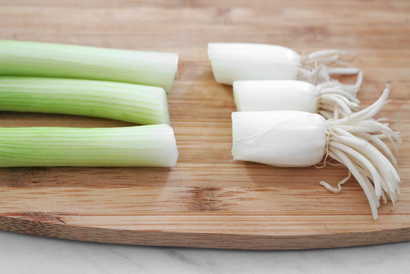 How to Cut Green Onions (Scallions) - Clean Green Simple