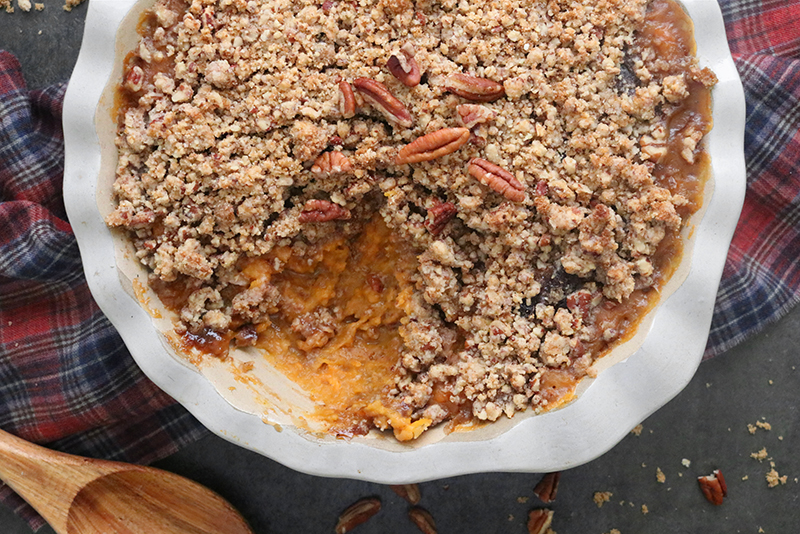 Vegan Sweet Potato Casserole