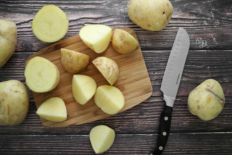 Chopped Potatoes