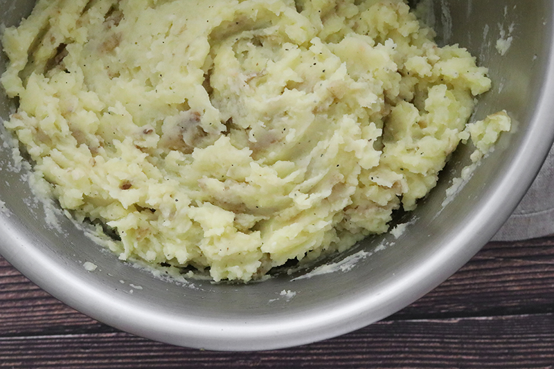 Finished Mashed Potatoes