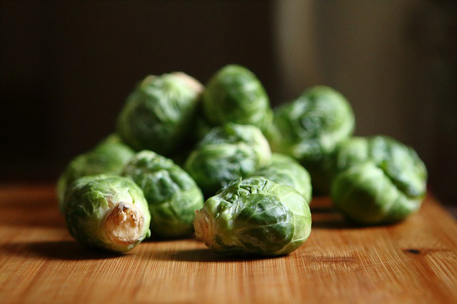 plant-based protein sources: brussels sprouts