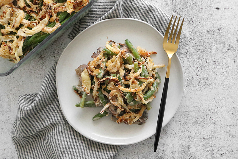 Vegan Thanksgiving Sides: Green Bean Casserole