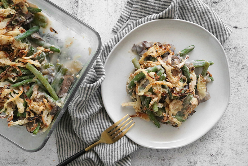 Vegan Green Bean Casserole