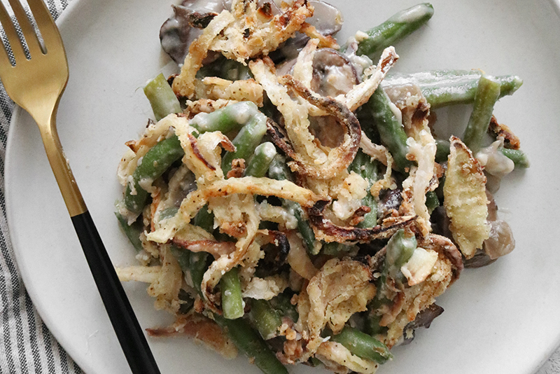 Vegan Green Bean Casserole