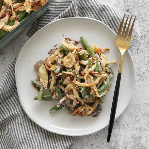 Vegan Green Bean Casserole