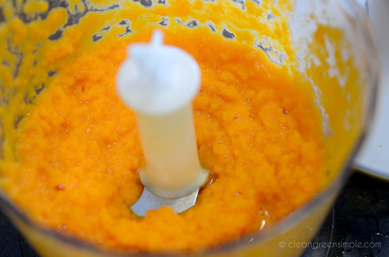 Carrot Ginger Dressing processed