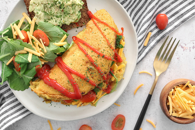 Vegan Chickpea Omelette