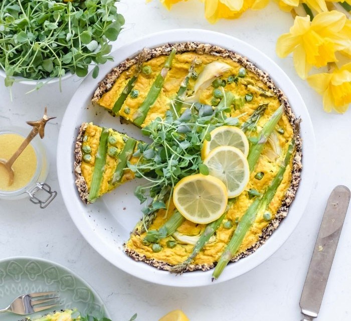 asparagus quiche