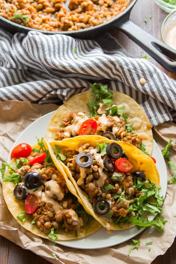 Easy Lentil Tacos