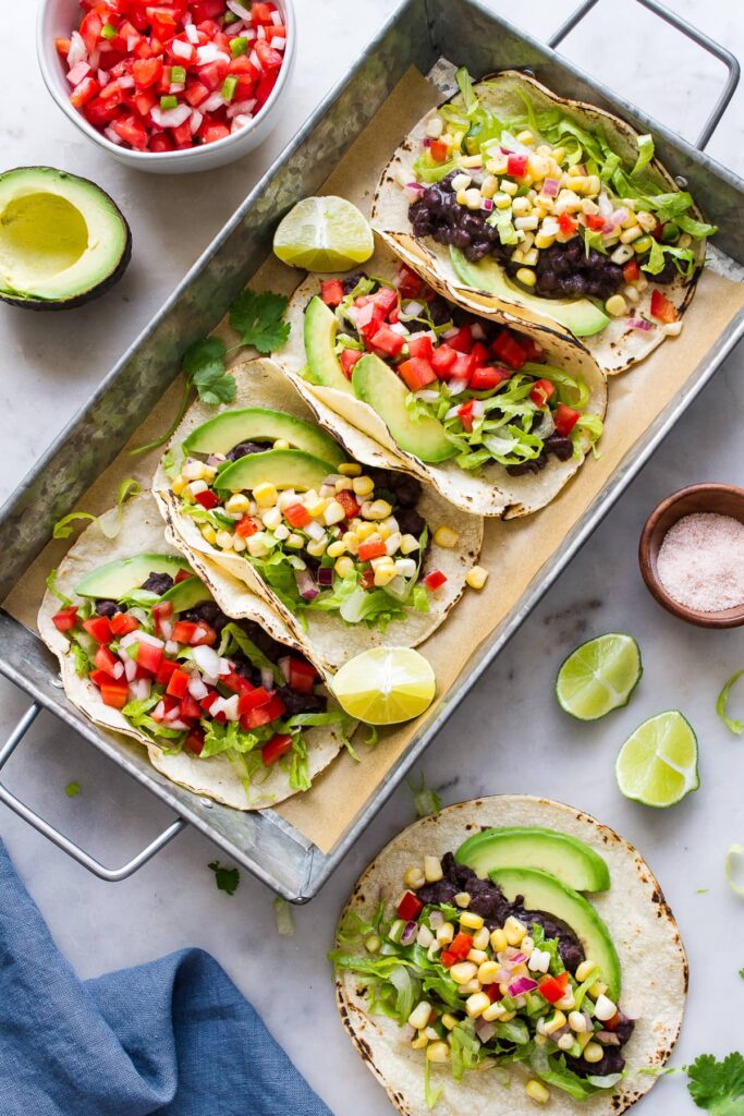 Vegan Black Bean Tacos