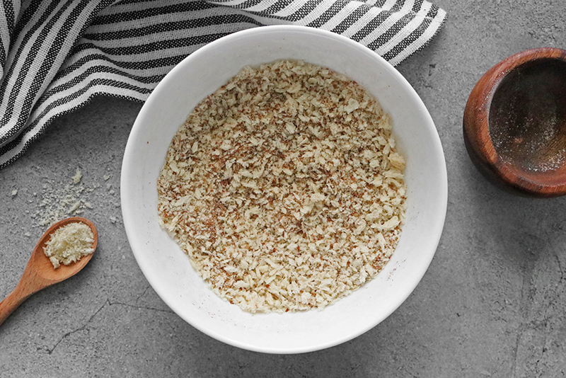 panko breadcrumbs in a bowl