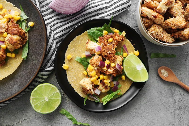 Crispy Cauliflower Tacos