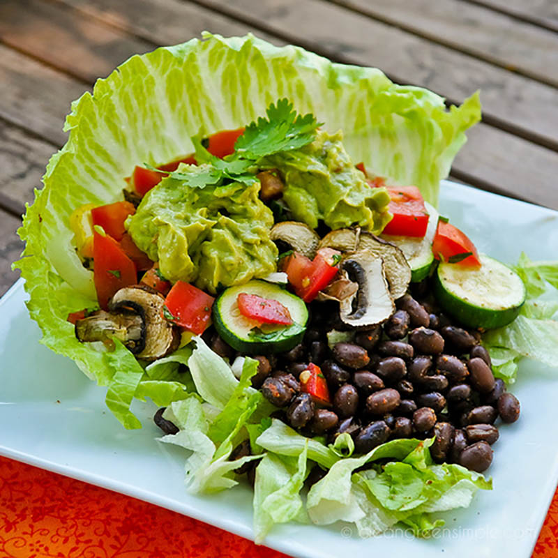 Simple Vegan Taco Salad