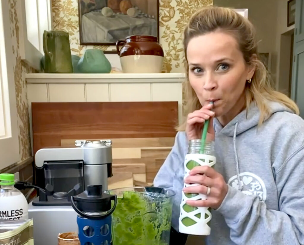 Reese Witherspoon Green Smoothie