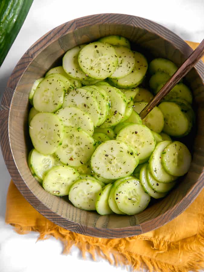 Simple Cucumber Salad