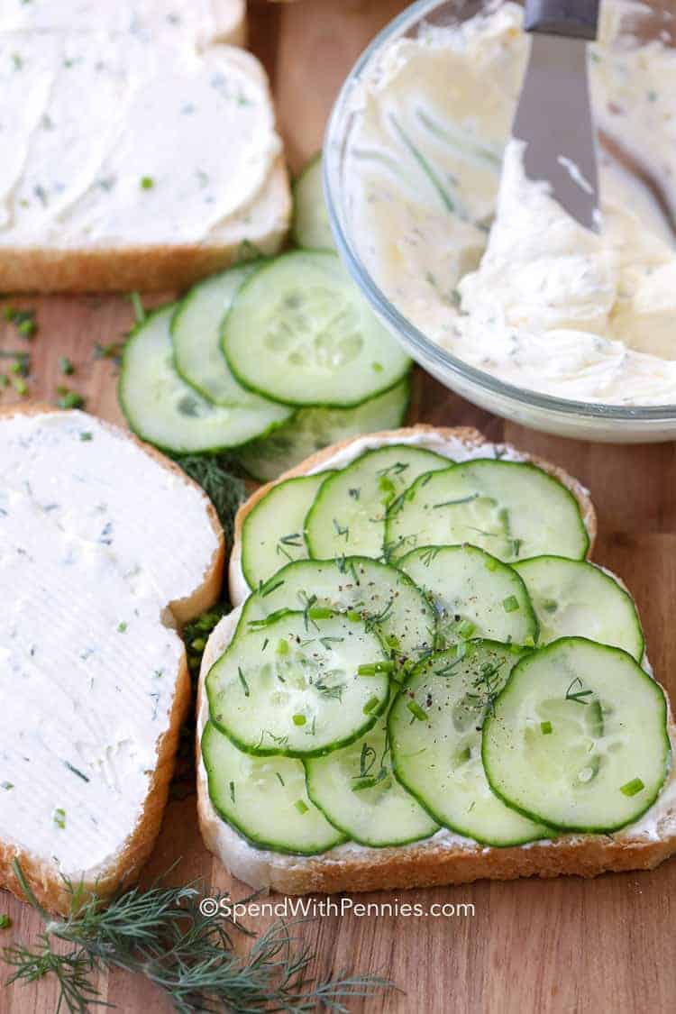 Cucumber Sandwiches