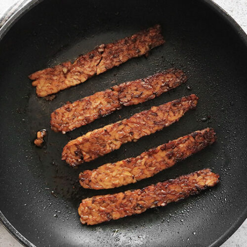 Cooking Tempeh in a Pan