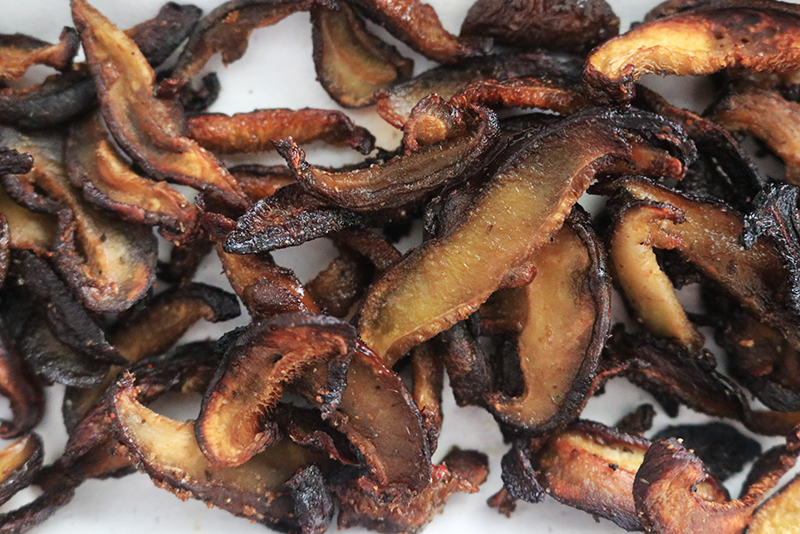 shiitake mushroom bacon