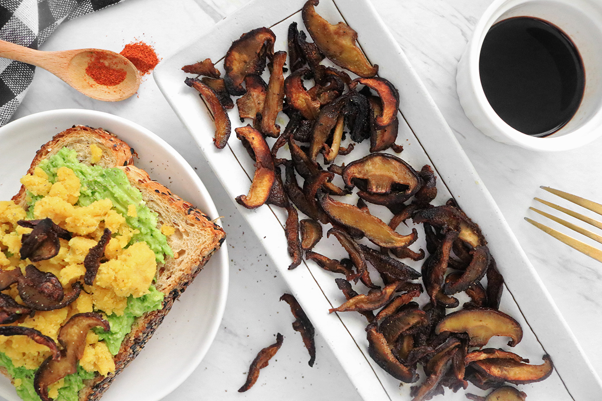 How to Make Shiitake Mushroom Bacon Clean Green Simple