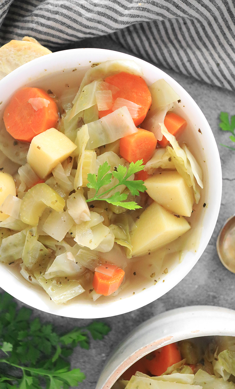 Vegan Cabbage Soup - Clean Green Simple
