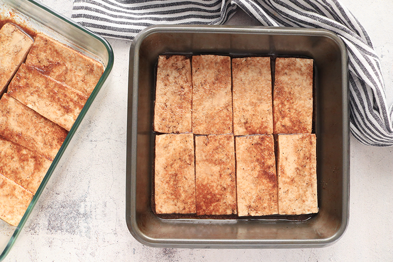 marinating tofu for bacon