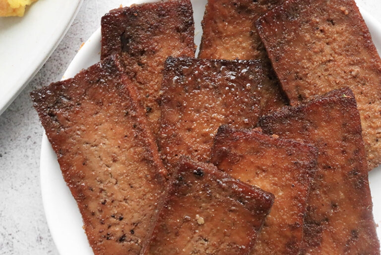 Easy Tofu Bacon - Clean Green Simple