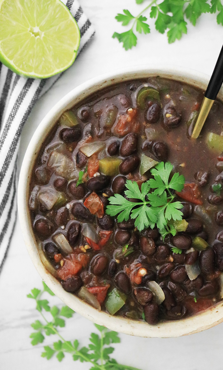 How to Cook Canned Black Beans - Clean Green Simple