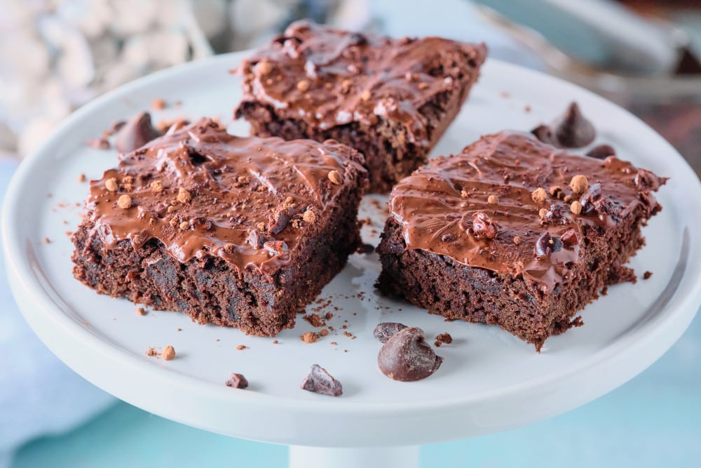 Vegan Avocado Brownies - Clean Green Simple