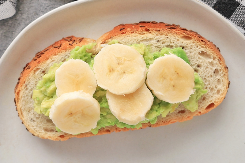 Avocado Toast with bananas