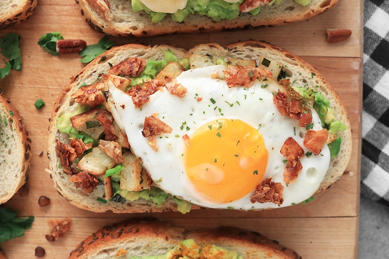 Avocado Toast with eggs