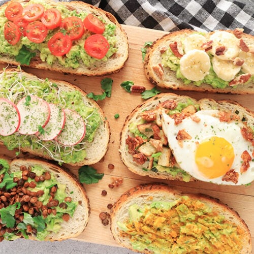 Avocado Toast Toppings