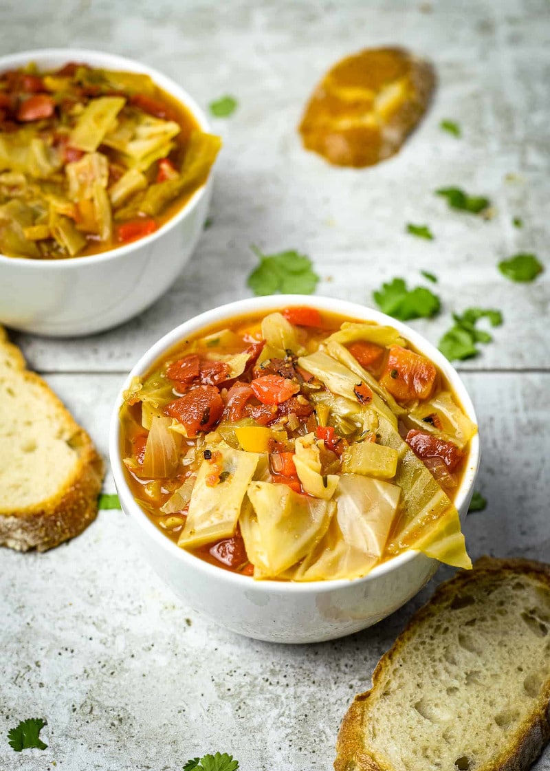 Easy Vegan Cabbage Soup