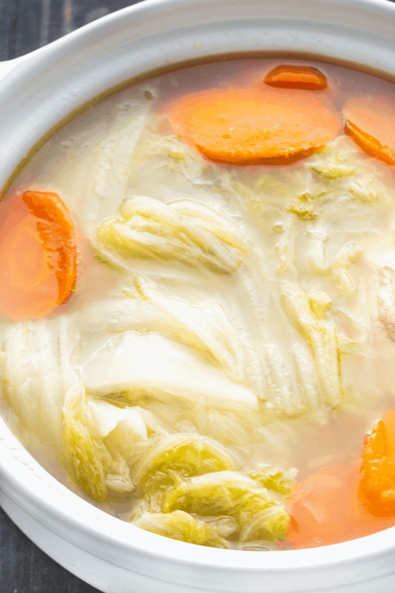 Chinese Cabbage Soup