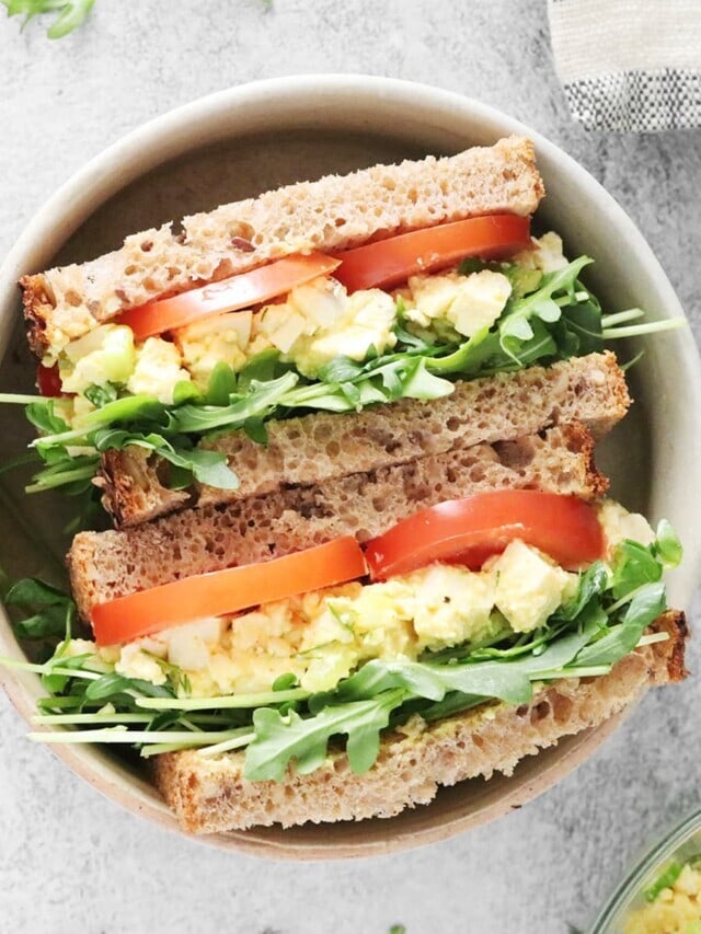 Vegan Egg Salad with Tofu Story