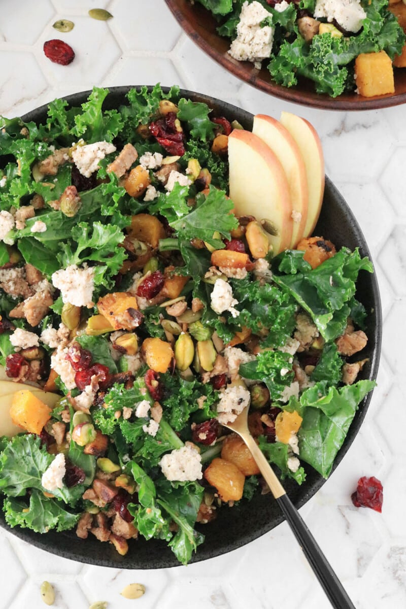 Fall Harvest Salad with Maple Vinaigrette