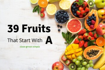 39 Fruits that start with A