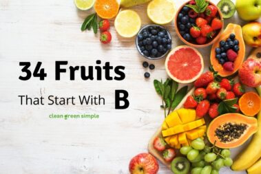 34 Fruits That Start With B