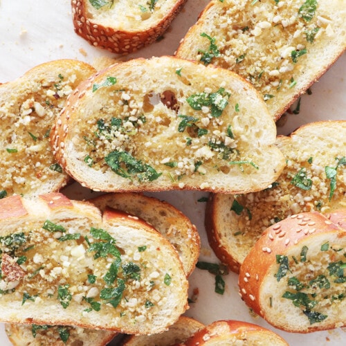 Vegan garlic bread
