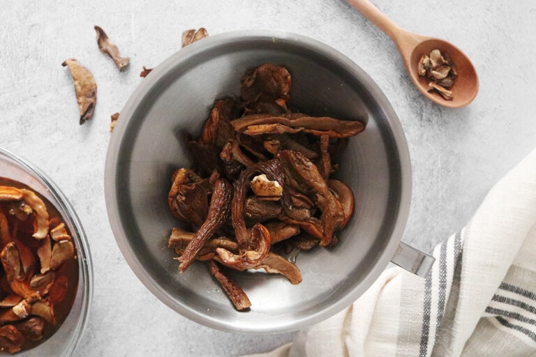 How to Rehydrate Dried Mushrooms Clean Green Simple