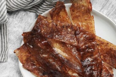 How to Make Vegan Rice Paper Bacon