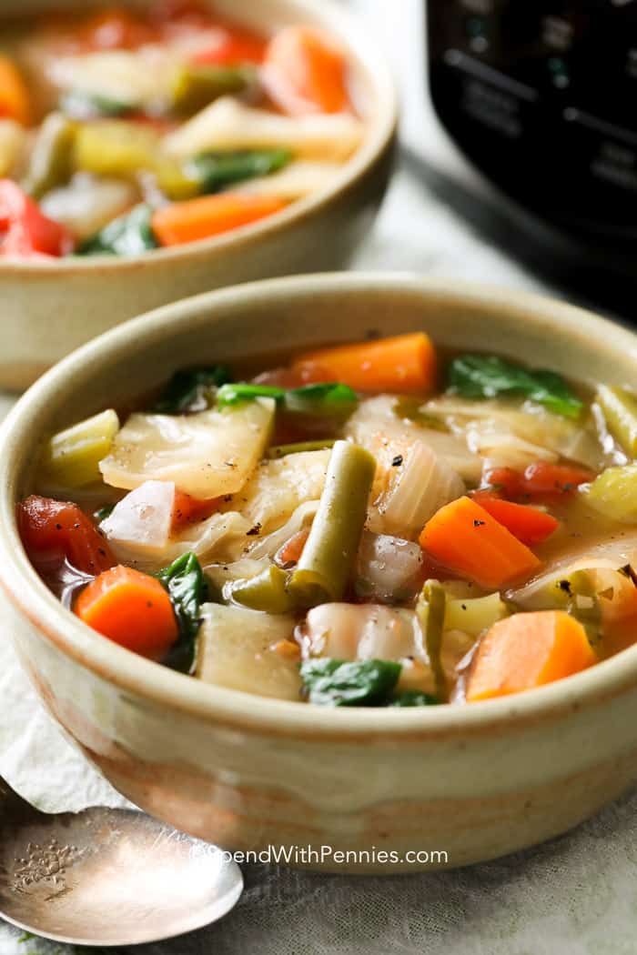 Slow Cooker Cabbage Soup